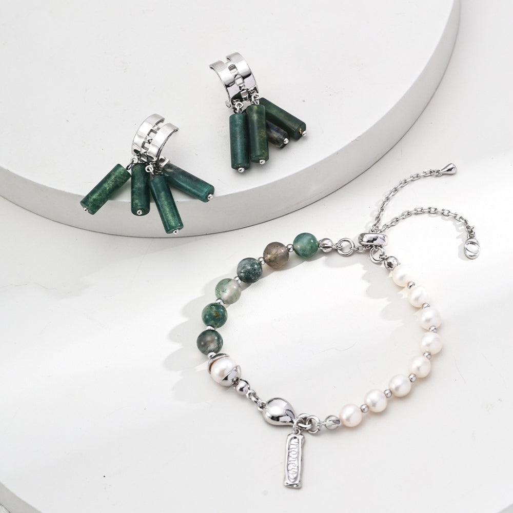Forest Pearl Bracelet