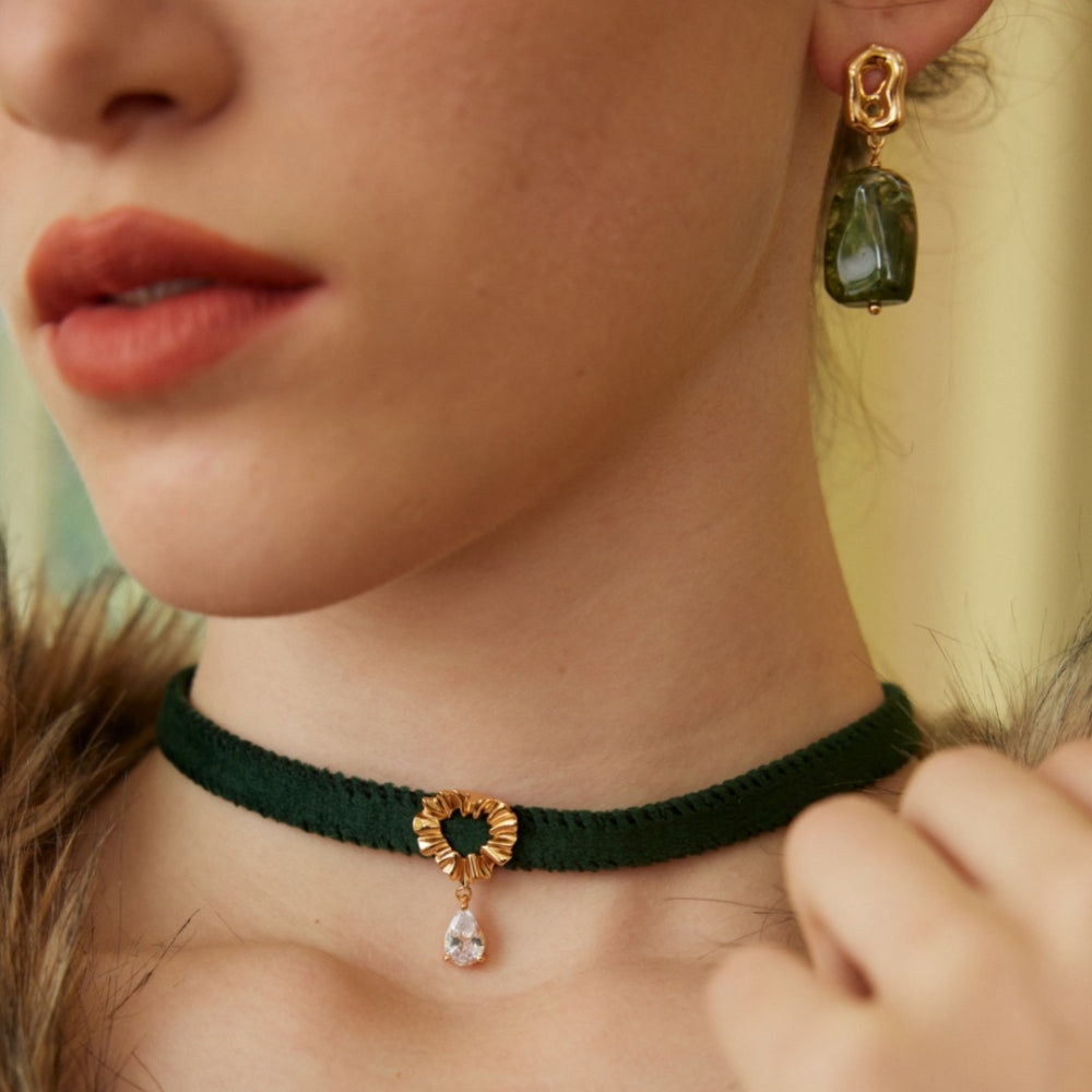 Velvette Gem Earrings