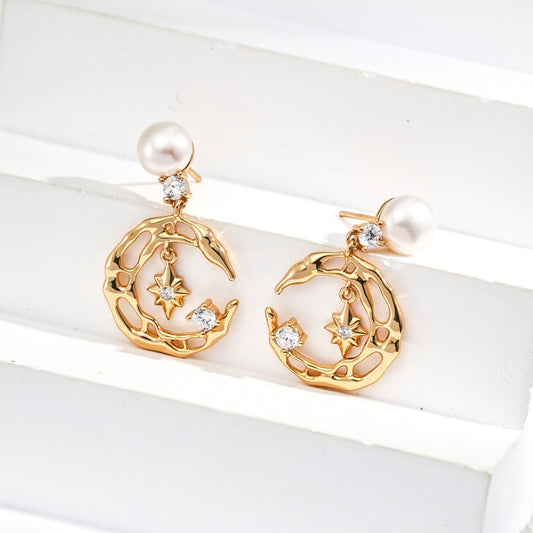 The Moon Earrings