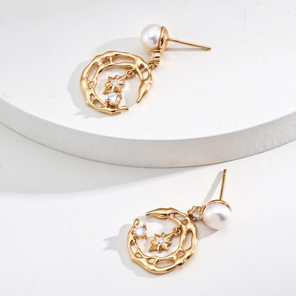 The Moon Earrings