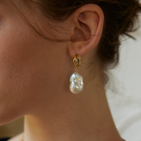 Baroque Halo Earrings