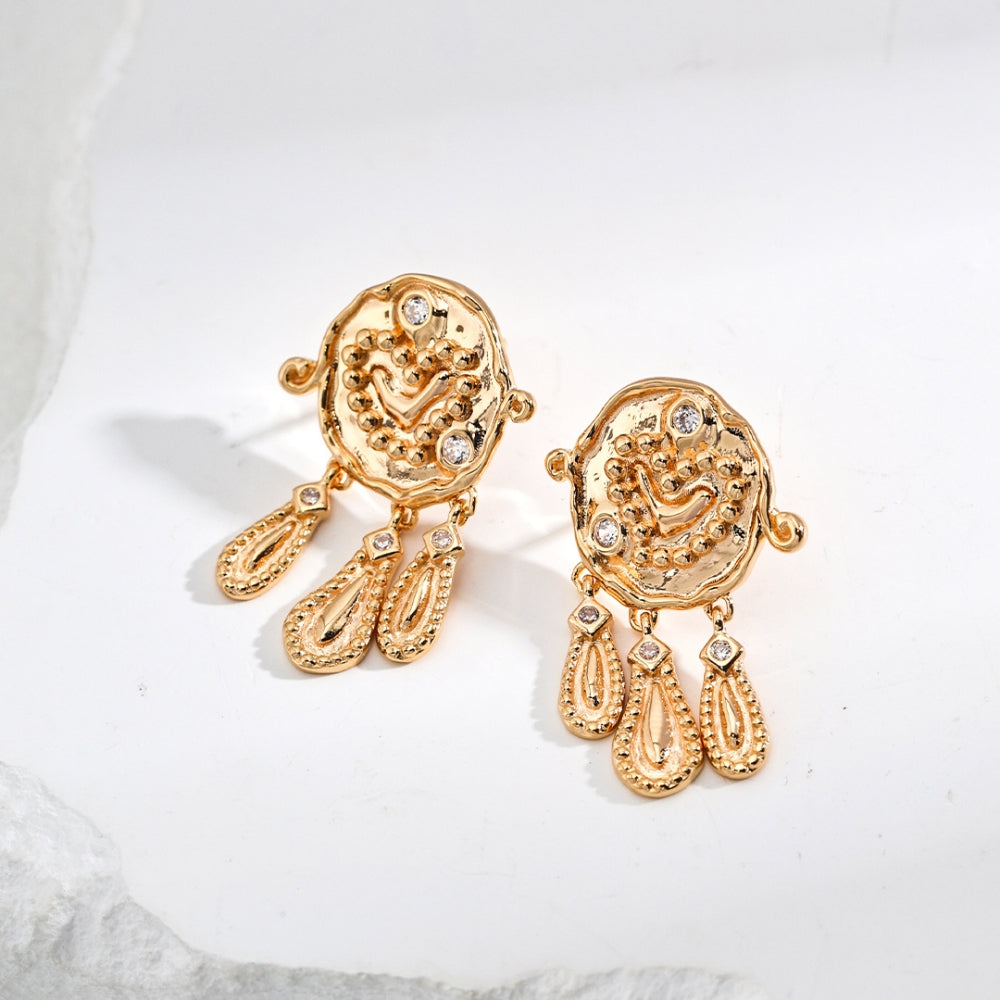 Trifidon Earrings