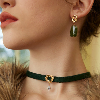 Velvette Gem Earrings