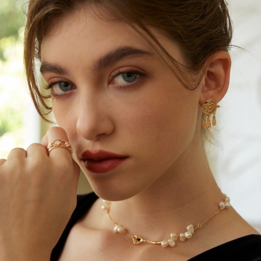 Trifidon Earrings