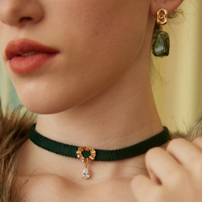 Velvette Gem Earrings