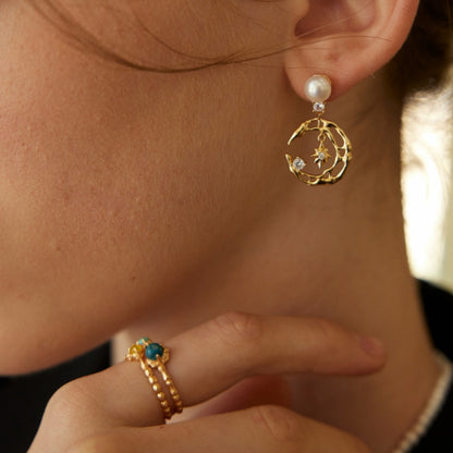 The Moon Earrings