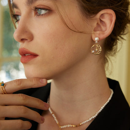 The Moon Earrings