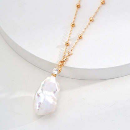 Baroque Halo Necklace