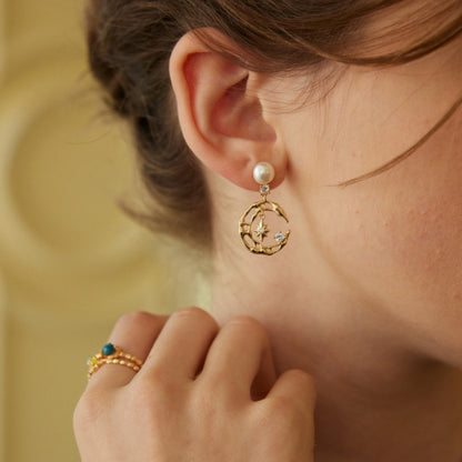 The Moon Earrings